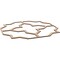 Ekena Millwork 66 56W x 66 56H x 38T Large Laird Decorative Fretwork Wood Ceiling Panels, Red Oak CELW67X67X0375LRDRO - alternate 3